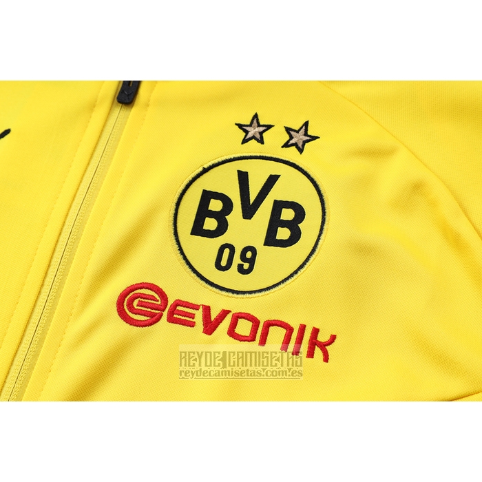 Chaqueta del Borussia Dortmund 2022-2023 Amarillo y Negro